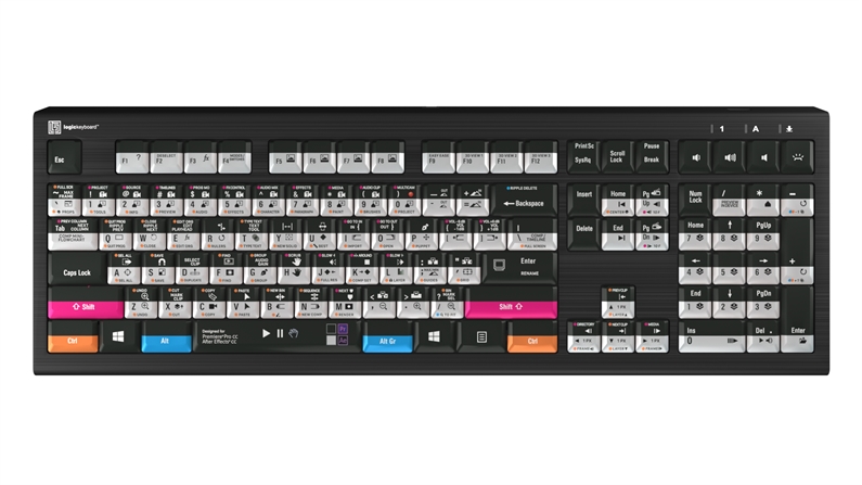 Shortcut keyboard Backlit & Bluetooth - Adobe After Effects - Windows